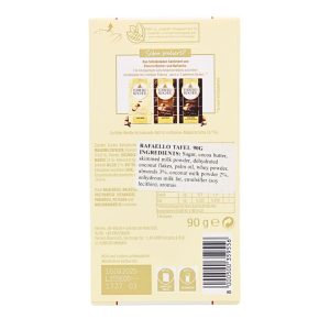 Ferrero Raffaello Coconut & Almond Cream White Chocolate Bar 90g | www.AlbazaarMarket.com