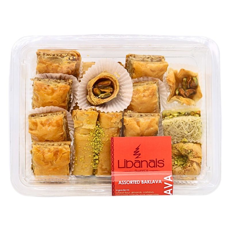 Assorted Baklava 16oz by Libanais Sweets | www.AlbazaarMarket.com