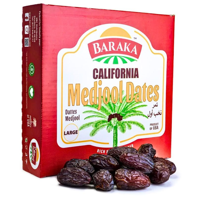Baraka California Medjool Dates 4lb | www.AlbazaarMarket.com