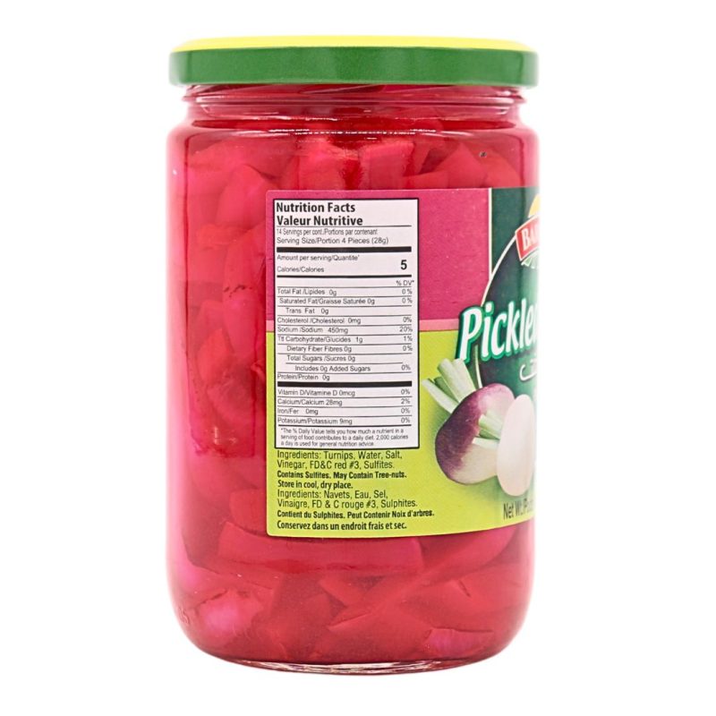 Baraka Pickled Turnips 660g | www.AlbazaarMarket.com