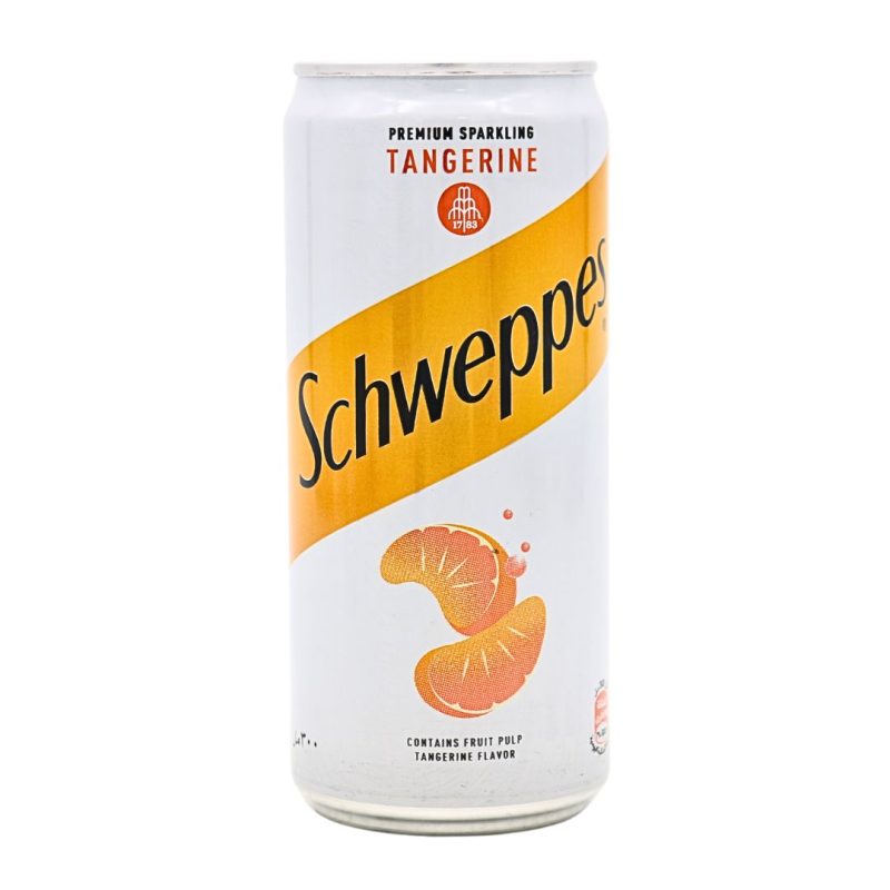 Schweppes Tangerine Sparkling Drink 330ml | www.AlbazaarMarket.com