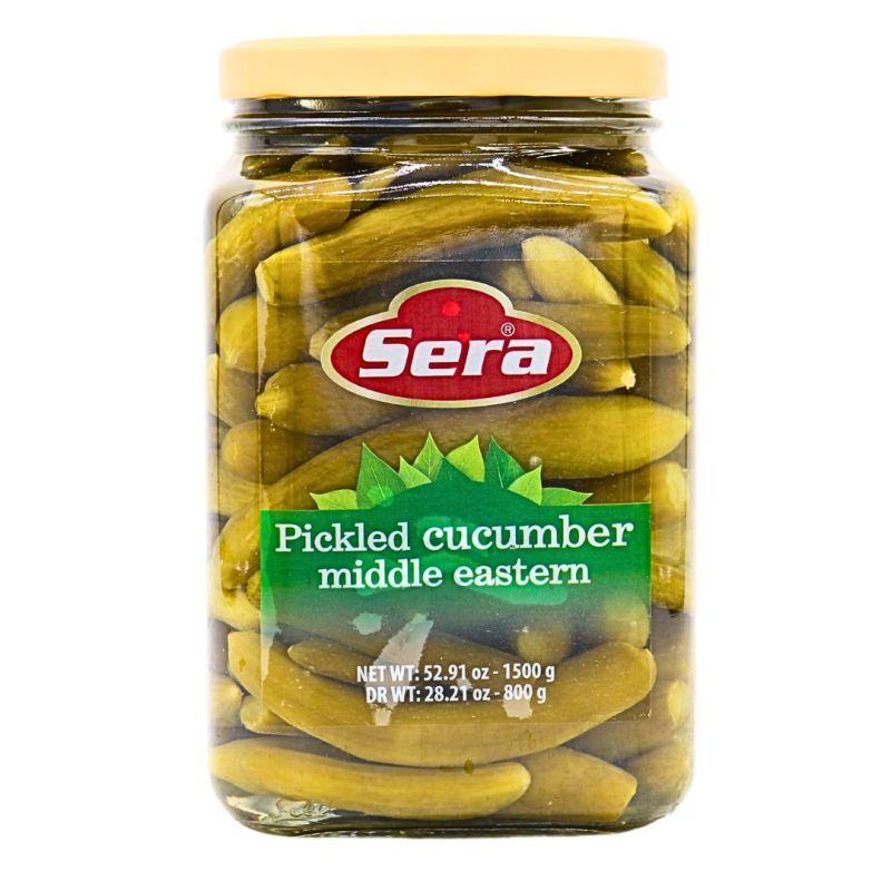 Sera Cucumber Pickles Middle Eastern Style 52.91 Oz | www.AlbazaarMarket.com