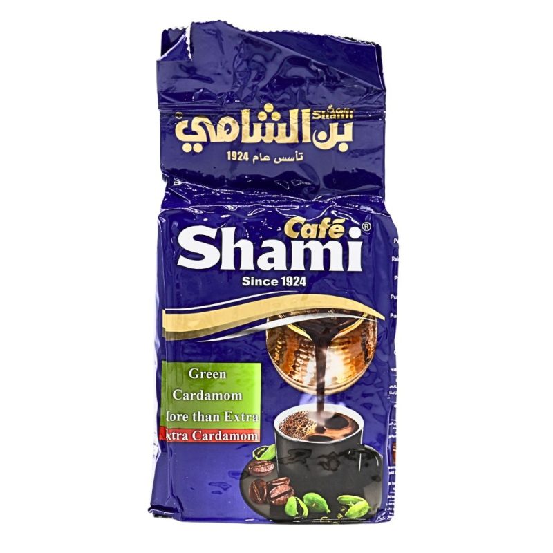 Shami Cafe Arabic Turkish with Coffee Extra Cardamon 500g | www.AlbazaarMarket.com