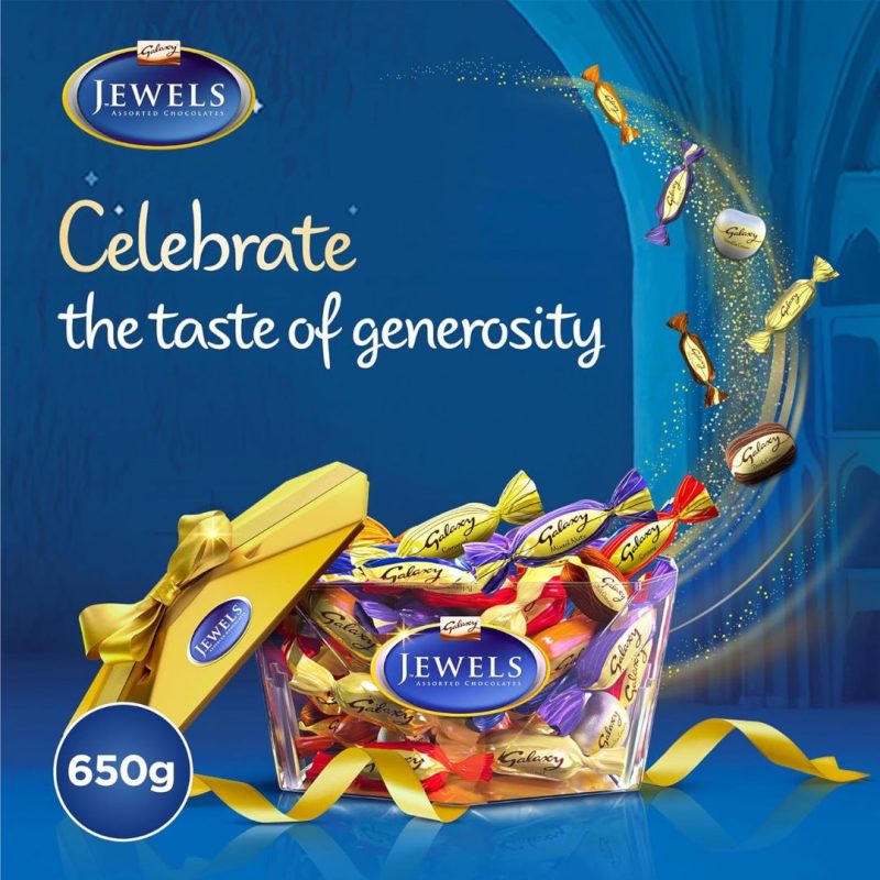 Galaxy Jewels Assorted Chocolates 650g Gift Box | www.AlbazaarMarket.com
