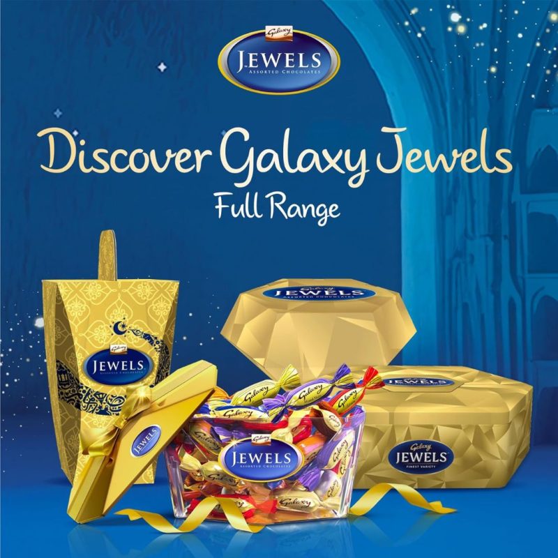 Galaxy Jewels Assorted Chocolates 650g Gift Box | www.AlbazaarMarket.com
