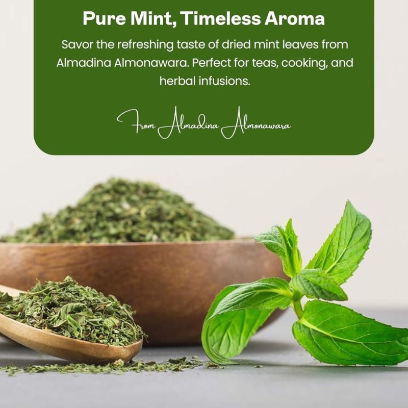 Mujeza Dried Mint Leaves 50g Pack | www.AlbazaarMarket.com