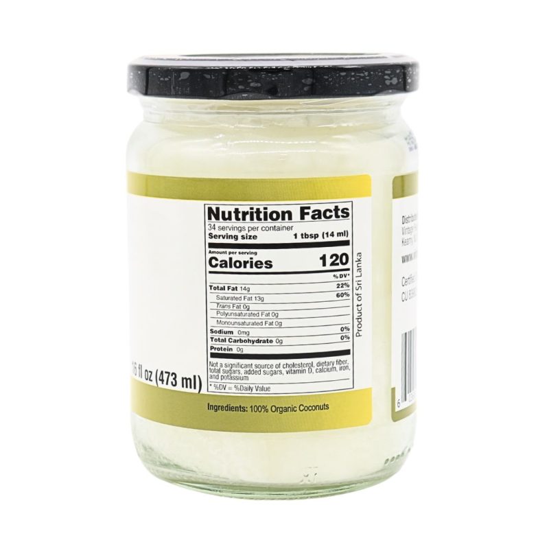 Royal Valley Organic Virgin Coconut Oil 16 oz Jar | www.AlbazaarMarket.com