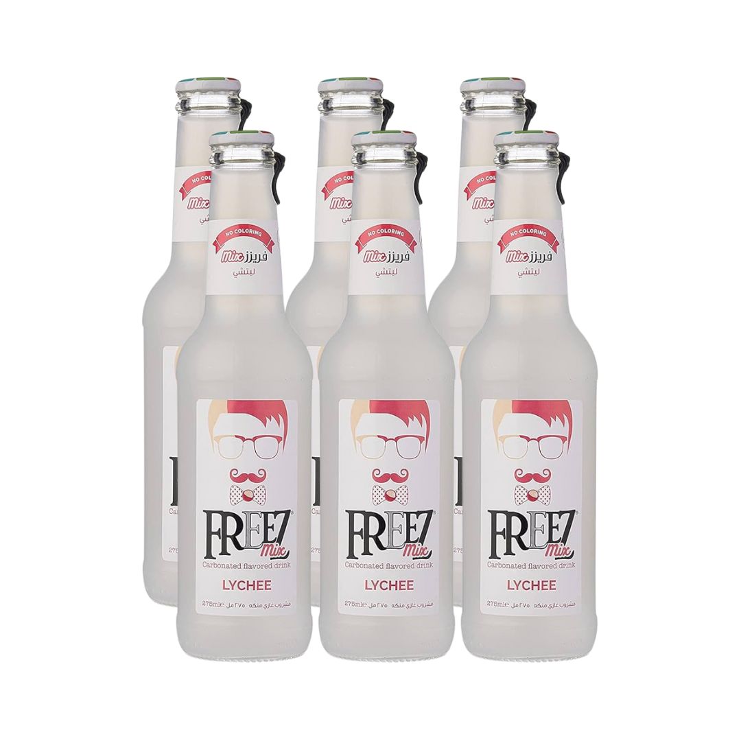 Freez Mix Lychee Soda 6-Pack | www.AlbazaarMarket.com