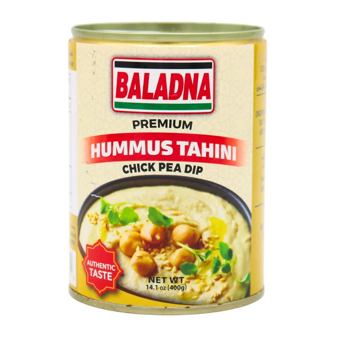 Baladna Premium Hummus Tahini Chick Pea Dip 400g | www.AlbazaarMarket.com