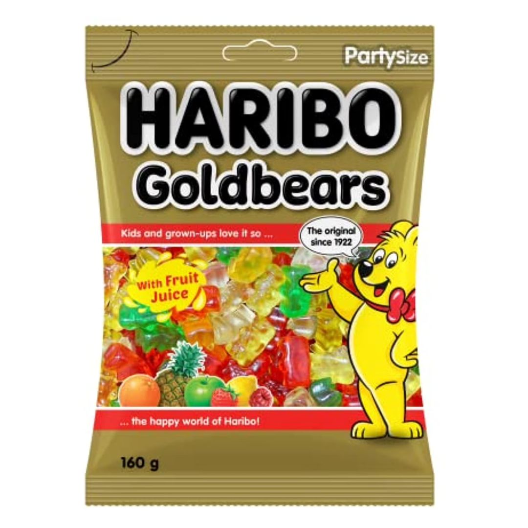 Haribo Halal Goldbears Gummy Candy 160 g | www.AlbazaarMarket.com